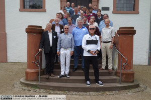 Teilnehmer des Workshops "Applied Machine Intelligence 2019" im Schloss Dagstuhl.
